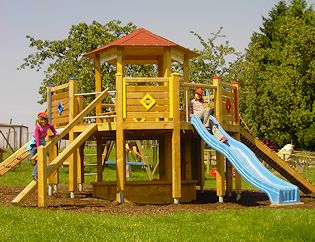 Kinderspieleturm Ferien mit Kinder am Bodensee